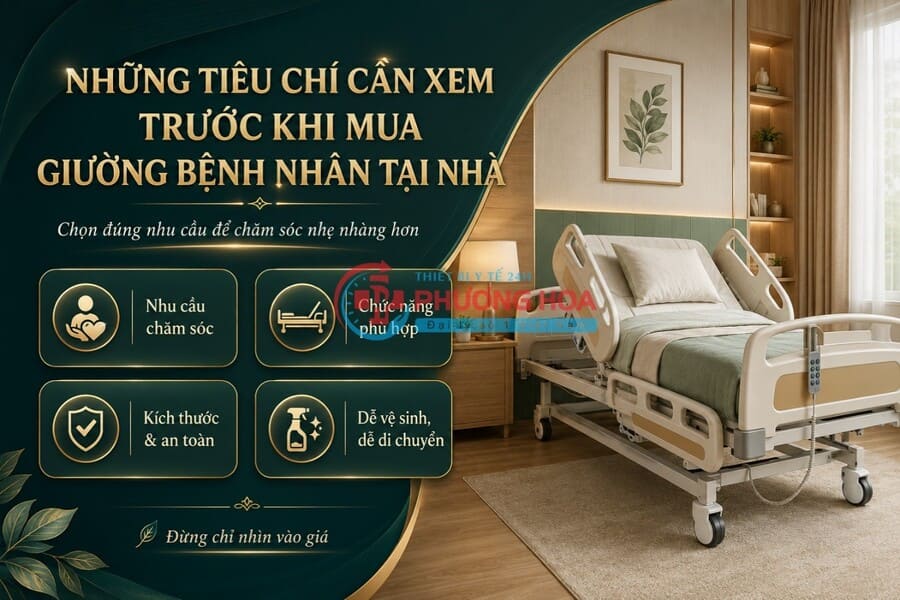 Mua giường y tế tại nhà 